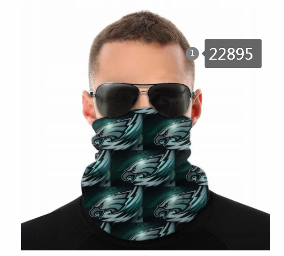 2021 NFL Philadelphia Eagles #33 Dust mask with filter->nfl dust mask->Sports Accessory